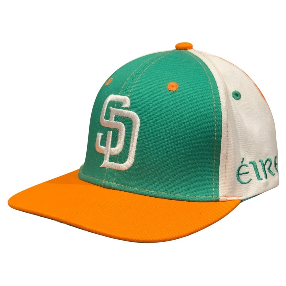 San Diego Padres Irish Heritage Hat Cap Ireland Eire Orange Green‎ Snapback Hat